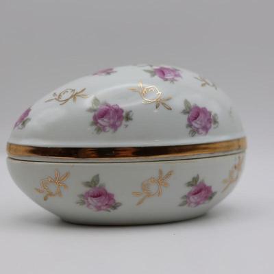 Ucagco Japan Porcelain Trinket Box