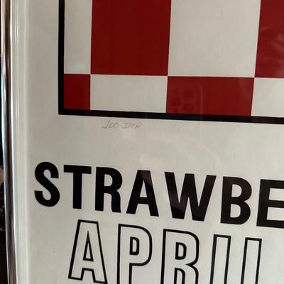 Ponchatoula, LA Strawberry Festival Poster – 1977 – Signed & Numbered