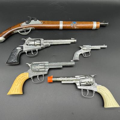 Vintage Toy Cap Gun Collection