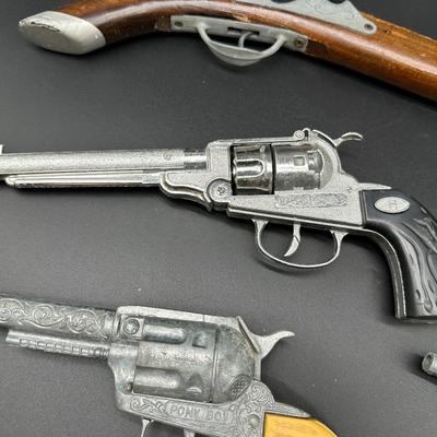 Vintage Toy Cap Gun Collection