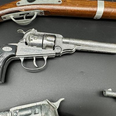 Vintage Toy Cap Gun Collection