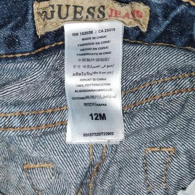 Sale Photo Thumbnail #251: 12 month Timberland & Guess childrens jeans. Great condition.