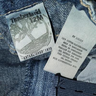 Sale Photo Thumbnail #252: 12 month Timberland & Guess childrens jeans. Great condition.