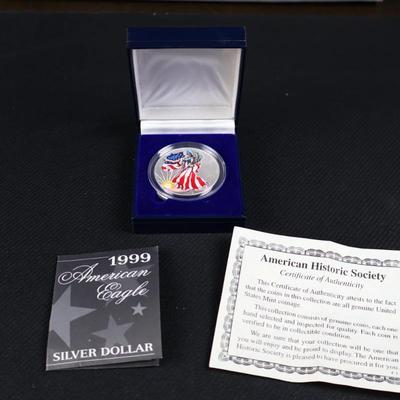 1999 American Eagle .999 Silver (C1-1)