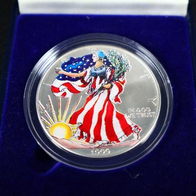 1999 American Eagle .999 Silver (C1-1)
