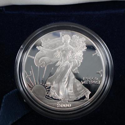 2000 American Eagle .999 Silver (C1-2)
