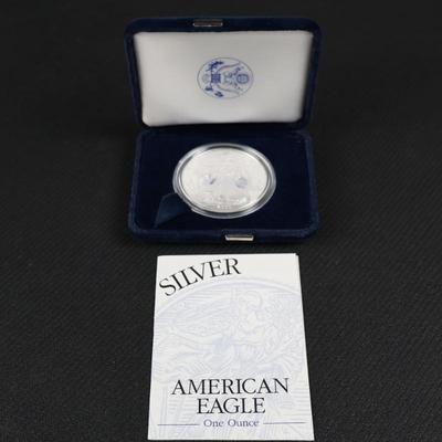 2000 American Eagle .999 Silver (C1-2)