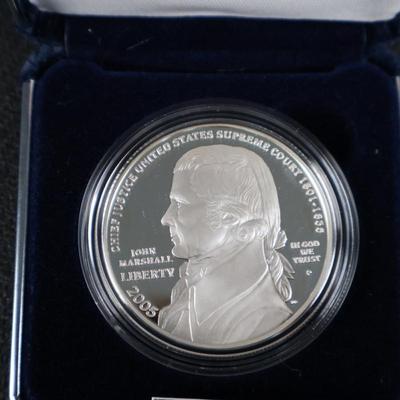 2005 Chief Justice John Marshall Silver Dollar (C1-3)