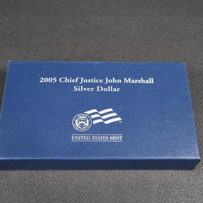 2005 Chief Justice John Marshall Silver Dollar (C1-3)