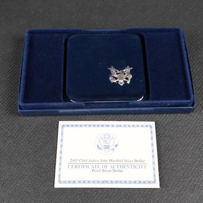 2005 Chief Justice John Marshall Silver Dollar (C1-3)