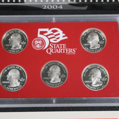 2004 US State Quarter Silver Proof Set (C1-5)
