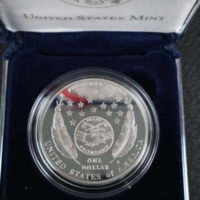 2004 Lewis & Clark Bicentennial silver dollar Proof (C1-6)