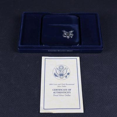 2004 Lewis & Clark Bicentennial silver dollar Proof (C1-6)