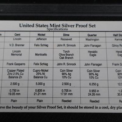 1992/93 Silver Proof Sets (C1-7)