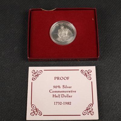 1732-1982 Commemorative Half Dollar Proof (C1-8)