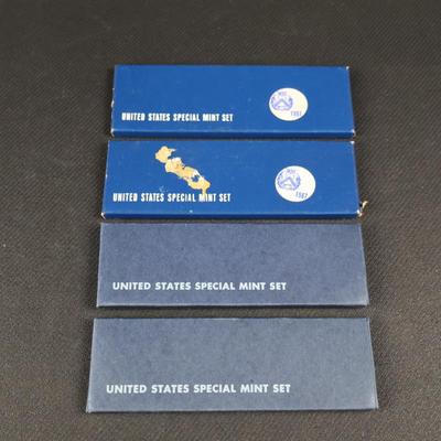 4 - Silver, US States Special Mint Sets (C1-9)