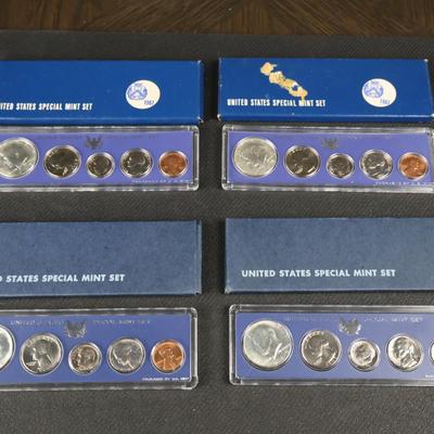4 - Silver, US States Special Mint Sets (C1-9)
