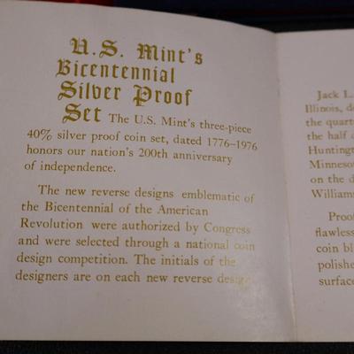 US Bicentennial Silver Proof Set (C1-11)