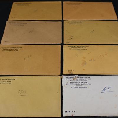 1958-1965 Proof Coin Sets (C1-12)