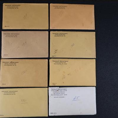 1958-1965 Proof Coin Sets (C1-12)