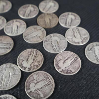 Mixed Silver Dime Lot All Pre 1964, 664 Grams (C1-14)