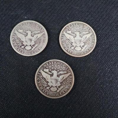 Mixed Barber Half Dollars, 1.14 Troy Ounces, C1-19
