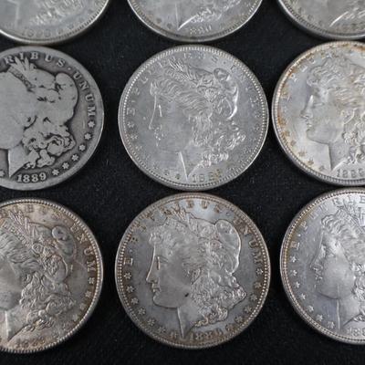 Mixed Morgan Dollars, 29.95 Troy Ounces (C1-21)
