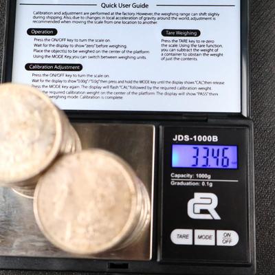 Mixed Morgan Dollars, 33.46 Troy Ounces (C1-22)
