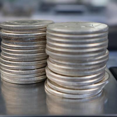Mixed Kennedy Half Dollars, All 1964, 12.04 Troy ounces (C1-24)