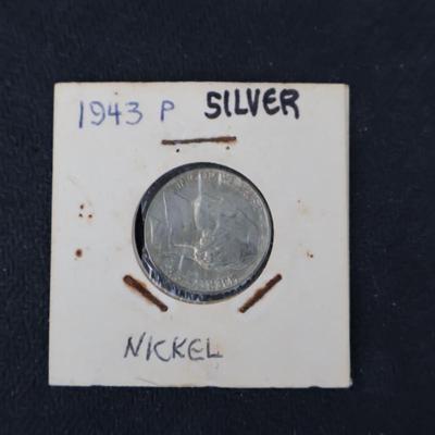 1943 Jefferson Nickel -P - Silver (C1-29)