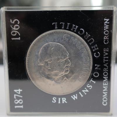 Winston Churchill 1965 Winston Churchill Commemorative Crown (UK) (C1-33)