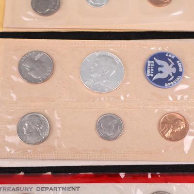 1961-1965 + 1969 Proof Coin Sets (C1-36)