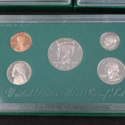 US Proof Sets, 1994-1998 (C1-37)