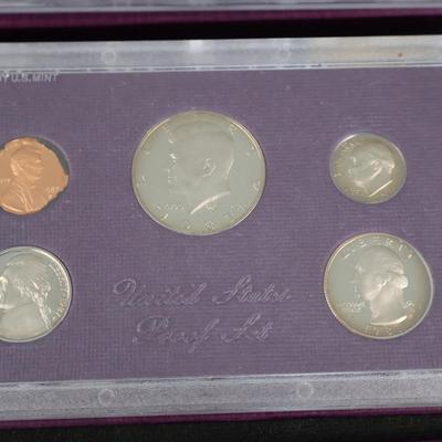US Mint Proof Sets, Various Years 80s-90s (C1-38)