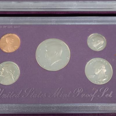 US Mint Proof Sets, Various Years 80s-90s (C1-38)