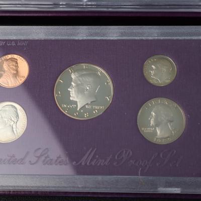US Mint Proof Sets, Various Years 80s-90s (C1-38)