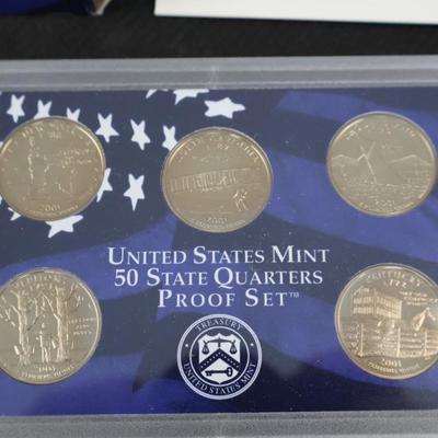 US Mint Proof Sets, 1999-2003, (C1-41)