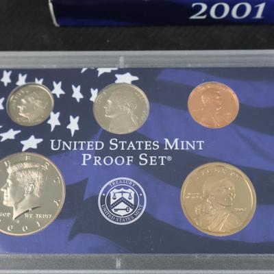 US Mint Proof Sets, 1999-2003, (C1-41)