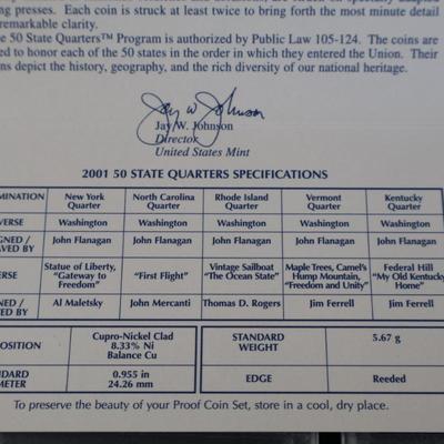 US Mint Proof Sets, 1999-2003, (C1-41)