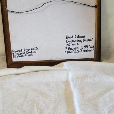 Sale Photo Thumbnail #263: Beautiful Aquatint Etching "Bruges". Roger Hebbelinck 1912-1987 Horse Bridge 1930s Belgium

Original Artwork (small)