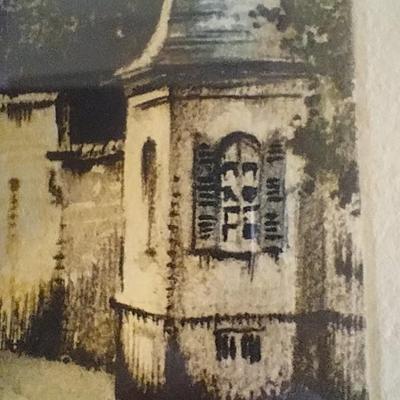 Sale Photo Thumbnail #267: Beautiful Aquatint Etching "Bruges". Roger Hebbelinck 1912-1987 Horse Bridge 1930s Belgium

Original Artwork (small)