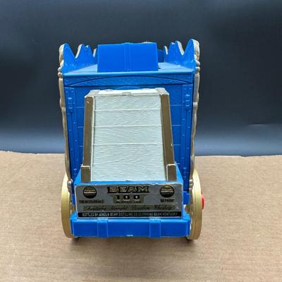 Jim Beam Circus Wagon Whiskey Decanter – Lion Panel – Vintage