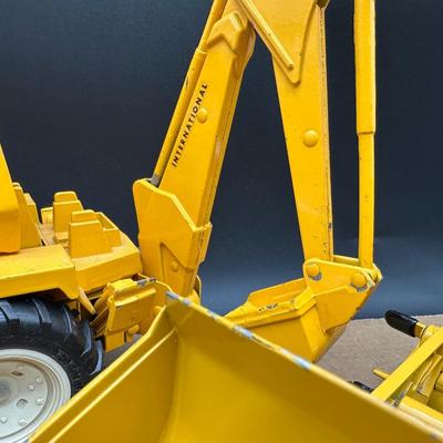 ERTL International Backhoe Loader & John Deere Construction Truck Lot