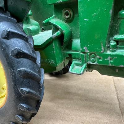 Vintage John Deere Die-Cast Tractor Lot w/ Wagon – Multiple Models, Farm Toy Collect