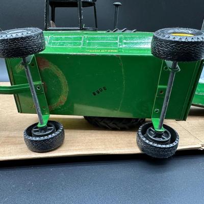 Vintage John Deere Die-Cast Tractor Lot w/ Wagon – Multiple Models, Farm Toy Collect