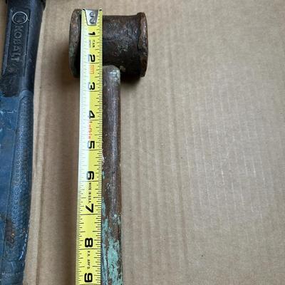 Vintage Blacksmith / Machinist Cross-Peen Hammer (Wood Handle)