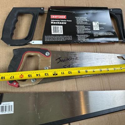 Craftsman Hand Saw Lot.