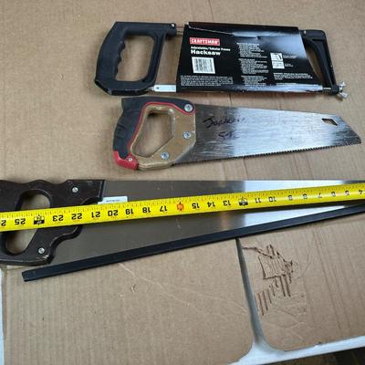 Craftsman Hand Saw Lot.