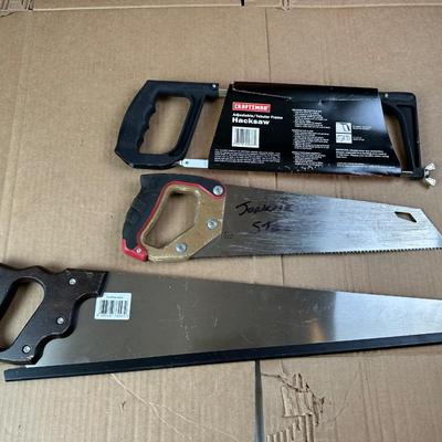 Craftsman Hand Saw Lot.