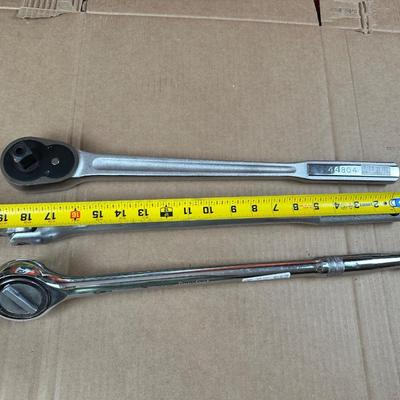 3/4” Mixed Ratchet & Breaker Bar Lot – Craftsman, Williams